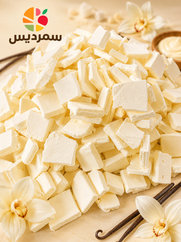 بستنی خشک با طعم وانیل